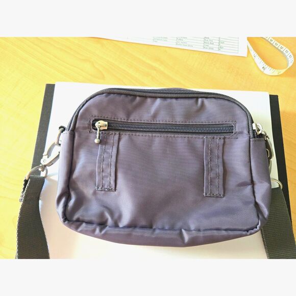 Baggallini Oakland Crossbody Water Resistant Bag New Without Tags In Medium Gray - Picture 3 of 9